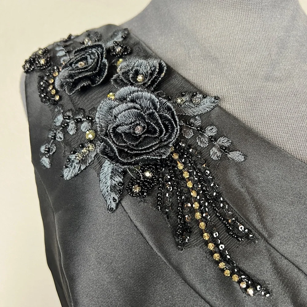 Mermaid One Shoulder Evening Gown - Picture 5 of 10